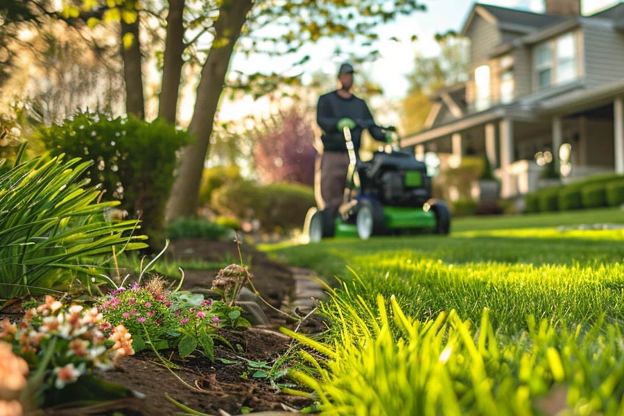 top self propelled lawn mower